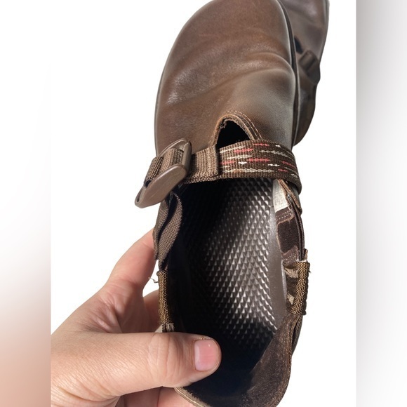 NEVER BEEN WORN OUT Women's Chaco PedShed Brown Leather Shoes- size 7 - Picture 7 of 14